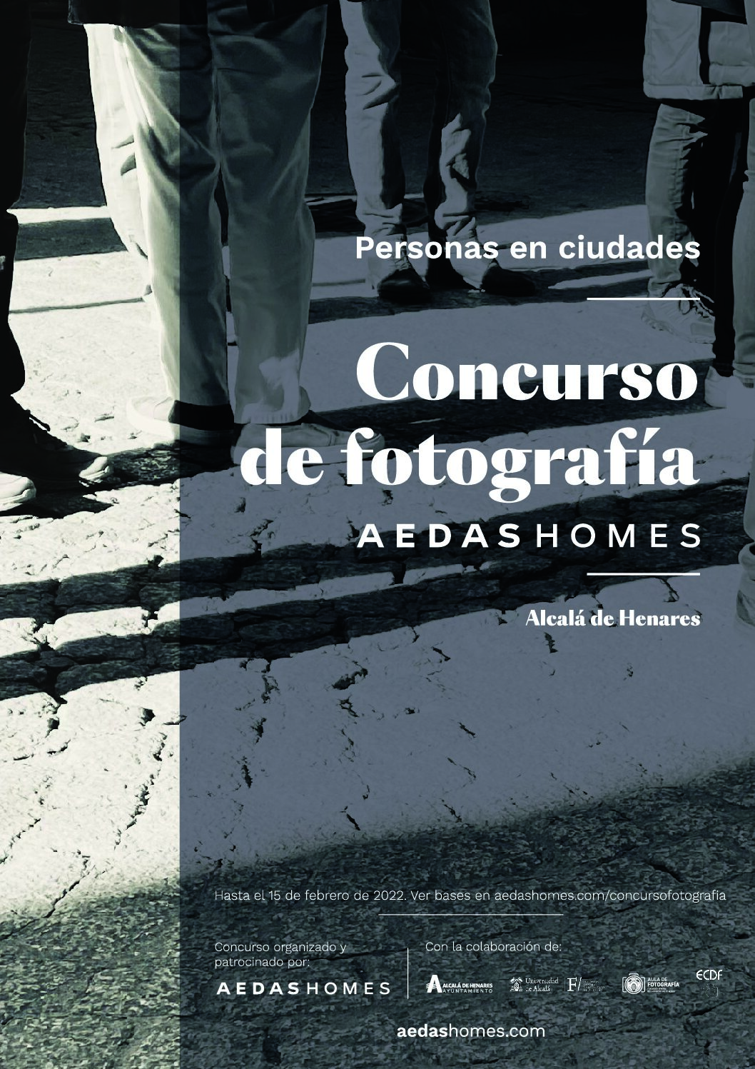 #conlasartes by AEDAS HOMES: comisariado y organización concurso Fotografía «PEERSONAS EN CIUDADES»